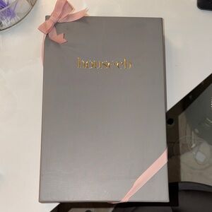 House of CB Gray Box with Pink Ribbon